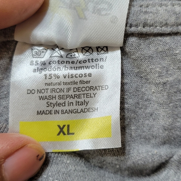 Leonardo DaVinci ITALIA Art T-Shirt. Size XLarge Grey - Picture 6 of 6